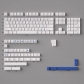 Minimalist White Japanese 104+44 Full PBT Dye-subbed Keycaps Set for Cherry MX Gaming Keyboard